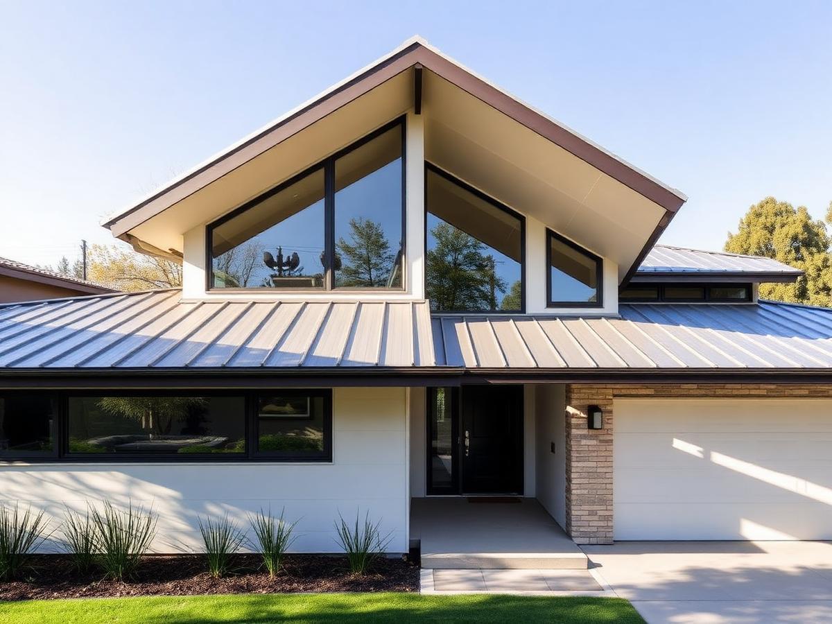 Standing seam metal install